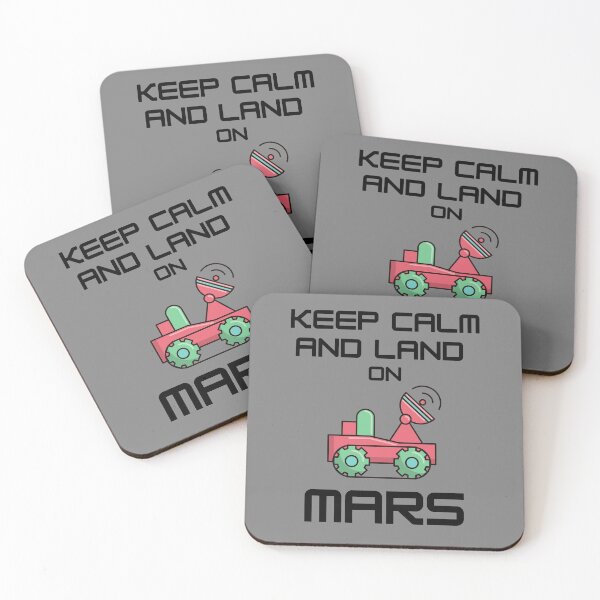 Item preview, Keep Calm and Land On Mars designed and sold by liftdesign.