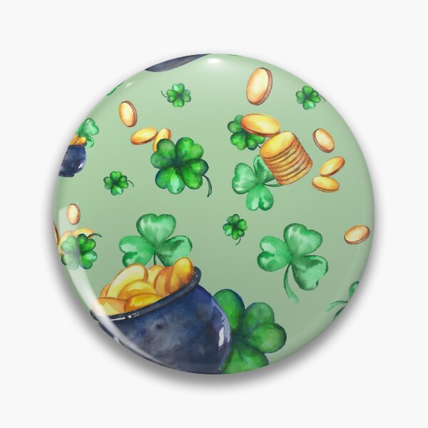 Item preview, St. Patrick's Day Coins And Shamrocks designed and sold by Chill360.