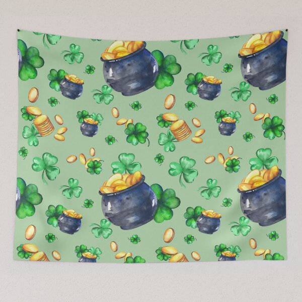 Item preview, St. Patrick's Day Coins And Shamrocks designed and sold by Chill360.