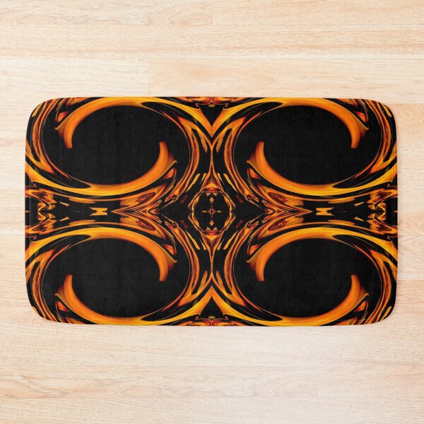 Item preview, Four Mirrored Spiraling Flames designed and sold by Geoff Treagus.