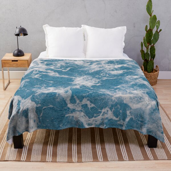 Item preview, Blue Ocean Summer Beach Waves designed and sold by zareworks.