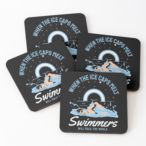 Item preview, Funny Swimmer Sayings, When The Ice Caps Melt designed and sold by remonss.