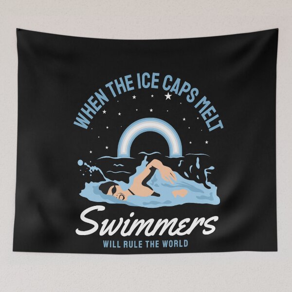 Item preview, Funny Swimmer Sayings, When The Ice Caps Melt designed and sold by remonss.
