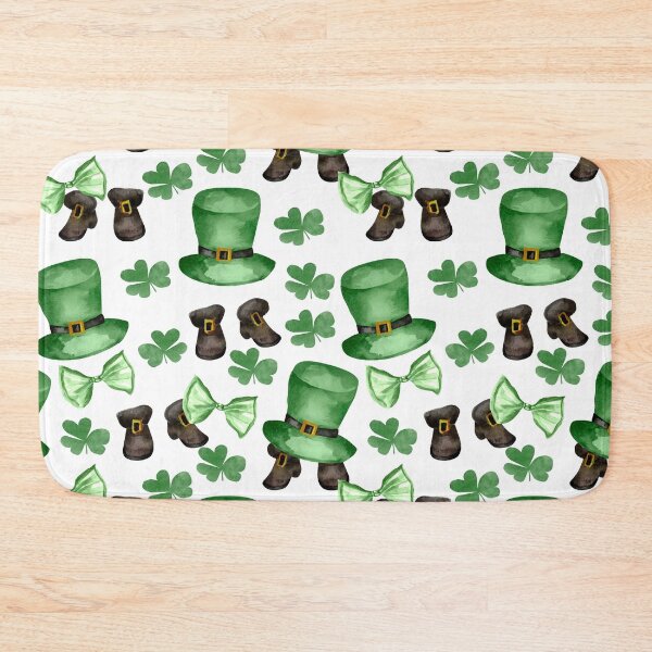 Item preview, St. Patrick's Day Shamrocks, Green Hats And Boots designed and sold by Chill360.