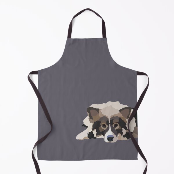 Item preview, Lappie Dog Portrait Digital Illustration designed and sold by sherylwylie.