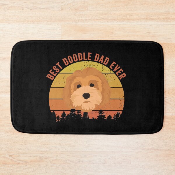 Item preview, Best Doodle Dad Ever Shirt Vintage Retro Style Gift For Goldendoodle Lover For Mens And Womens  designed and sold by dianoo.