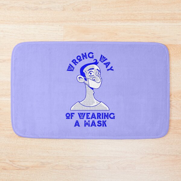 Item preview, wrong way to wear a mask designed and sold by Gossip Rag.