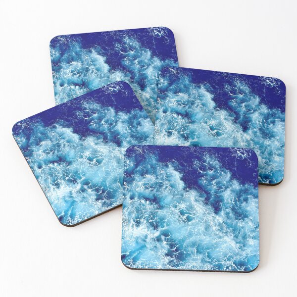 Item preview, Blue Ocean Summer Beach Waves designed and sold by zareworks.