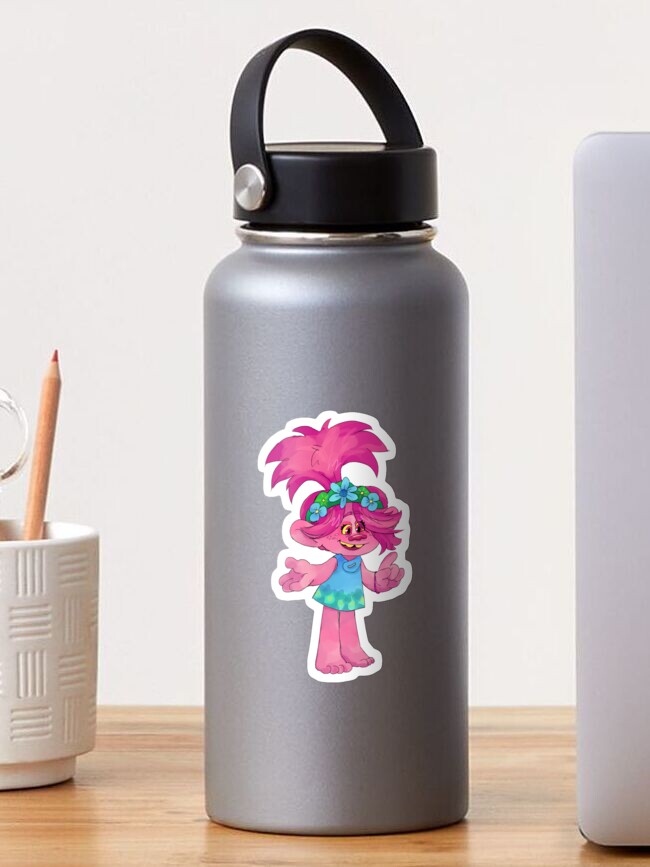 TROLLS POPPY WATER BOTTLE LABELS - Cami Templates