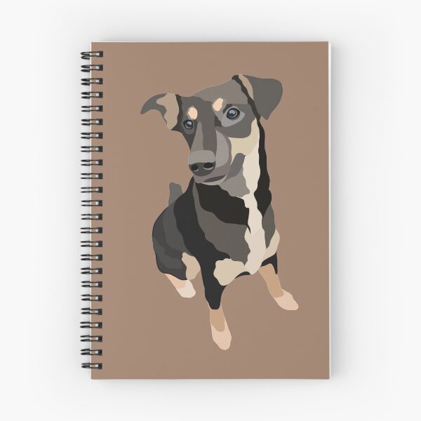 Item preview, Rescue Mutt Dog Portrait Digital Illustration designed and sold by sherylwylie.