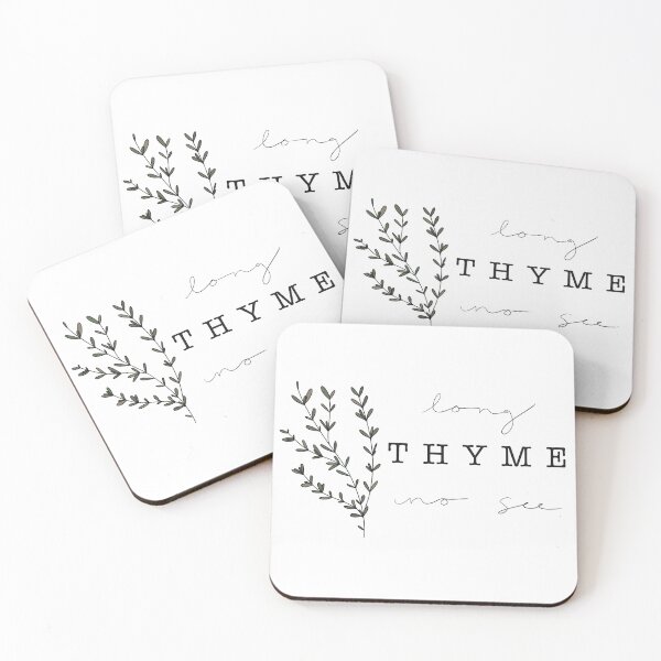 Item preview, Long Thyme No See designed and sold by MKnowltonArt.