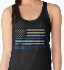 Blue Lives Matter Women's Tank Top