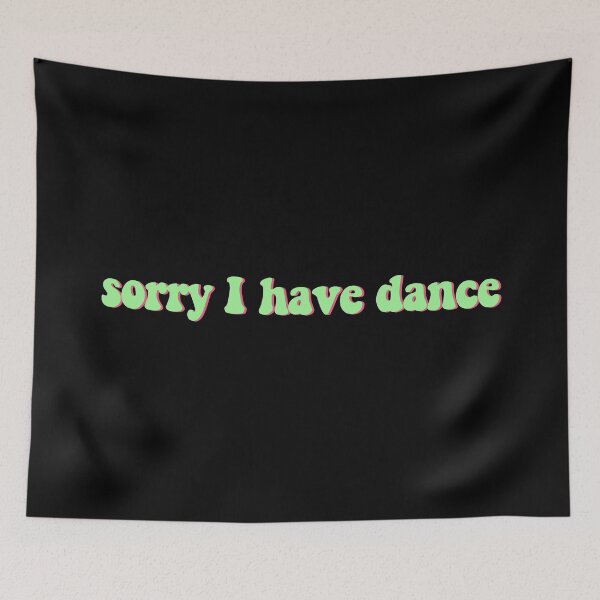 Item preview, Sorry I have Dance 3d green designed and sold by samiiodice.