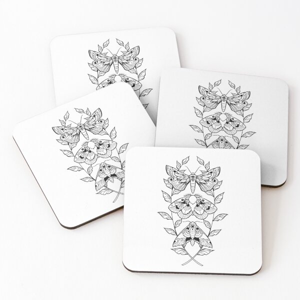 Item preview, Moths designed and sold by Grace Curran.