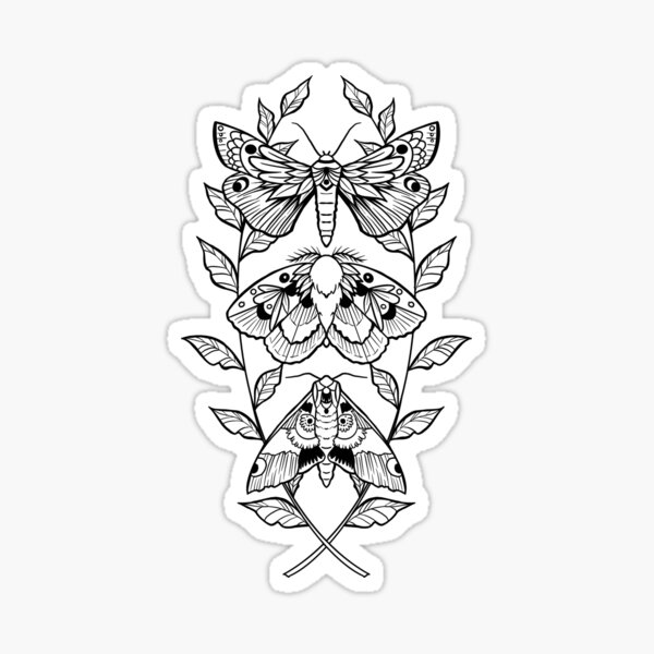 Item preview, Moths designed and sold by Grace Curran.