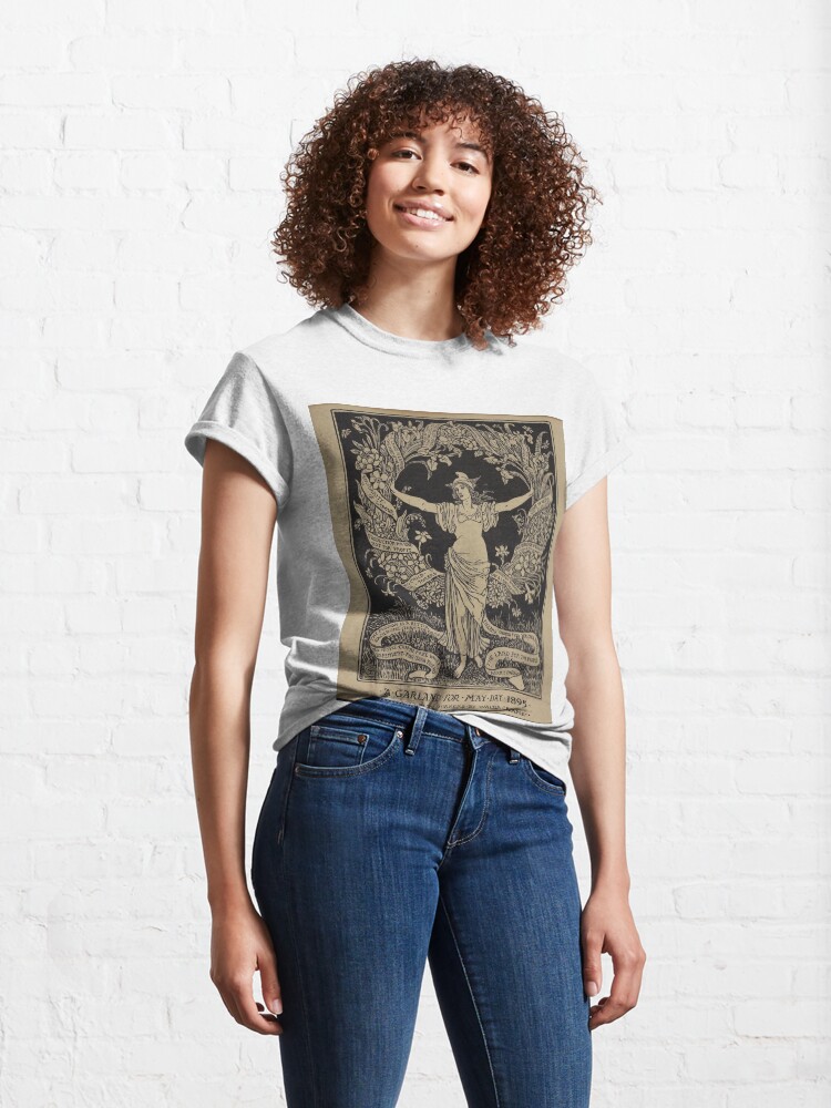 Alternate view of A Garland for May-Day #Garland #MayDay Classic T-Shirt