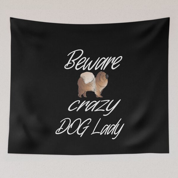 Item preview, Beware Crazy Dog Lady T-SHIRT designed and sold by Ikgha.