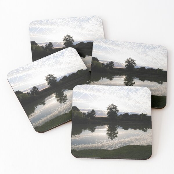 Item preview, Coeur de Combray - view of lake at dusk (1) designed and sold by shadeyade.