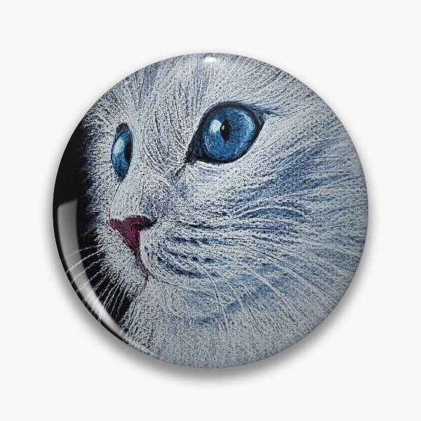Item preview, White cat designed and sold by Piece-Of-HeArt.