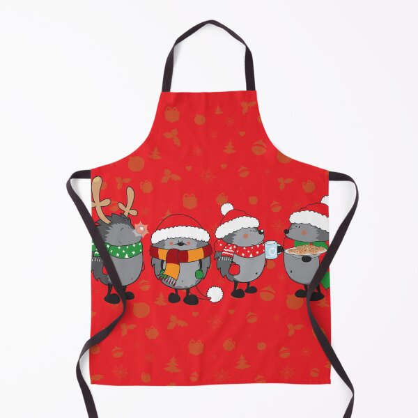 Item preview, Christmas hedgehogs designed and sold by mangulica.