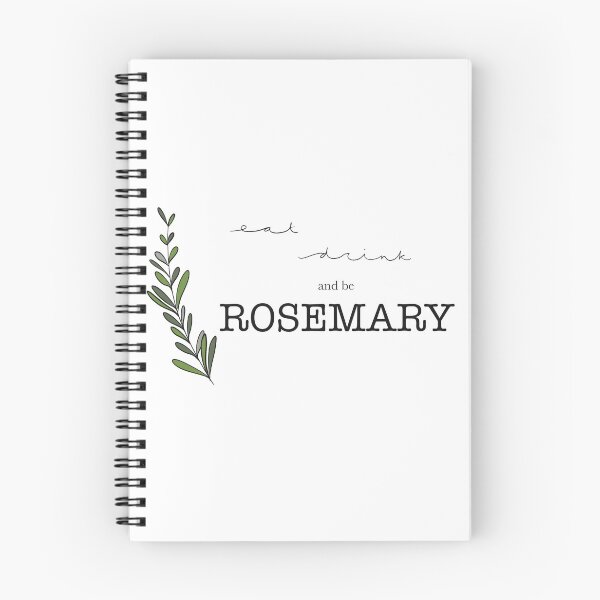 Item preview, Eat Drink and be Rosemary  designed and sold by MKnowltonArt.