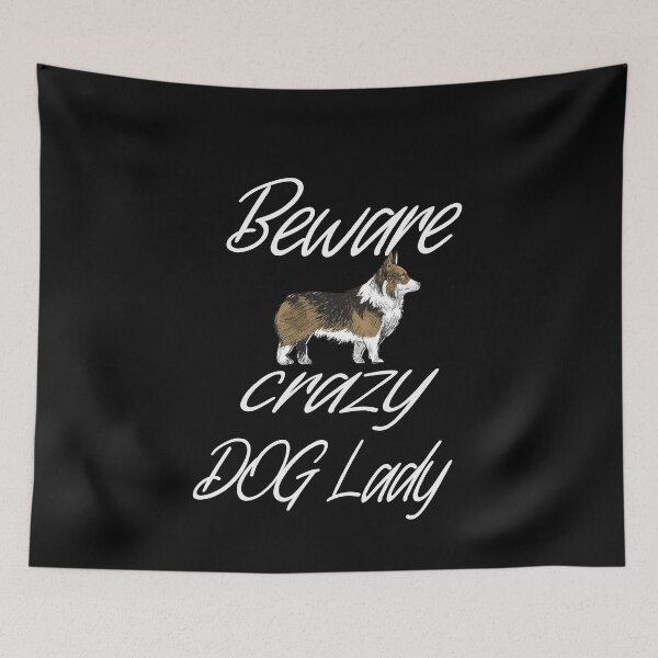 Artikelvorschau, Vorsicht vor Crazy Dog Lady T-SHIRT entworfen und verkauft von Ikgha.
