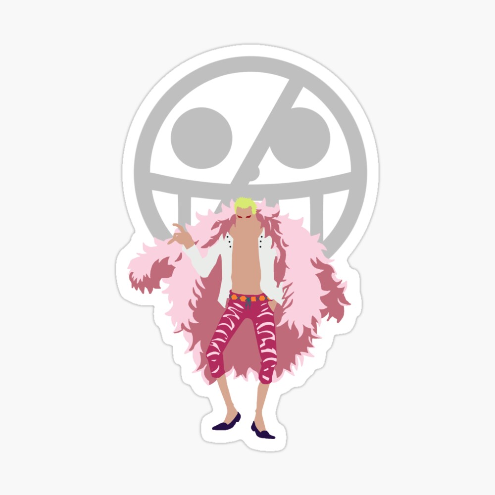 Doflamingo one piece manga minimalist design art Doflamingo one piece manga minimalist design art