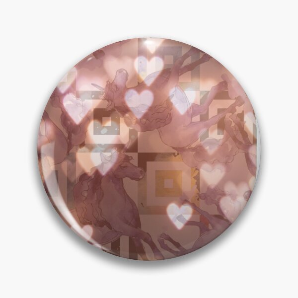Item preview, Unicorns Appearing with Love Hearts  designed and sold by WildingClan.