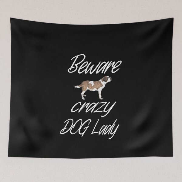 Item preview, Beware Crazy Dog Lady T-SHIRT designed and sold by Ikgha.