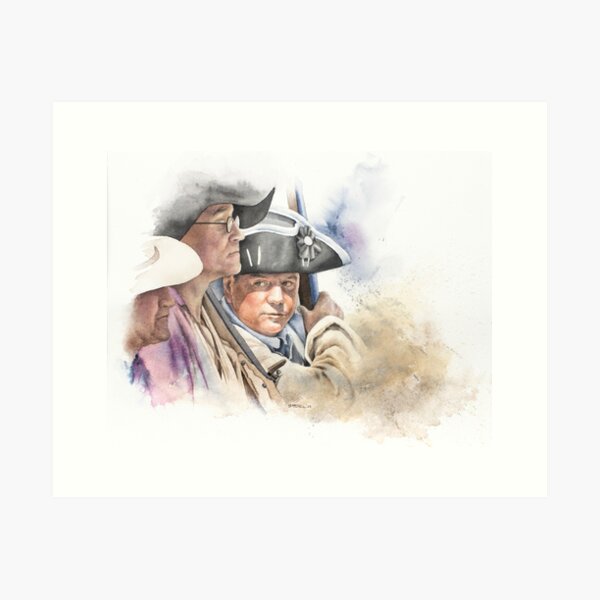 The Muster Art Print