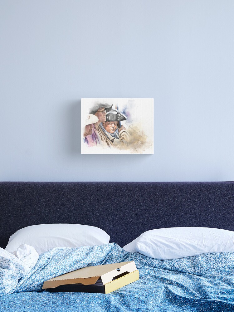 Thumbnail 2 of 3, Canvas Print, The Muster designed and sold by mindofwaterc.