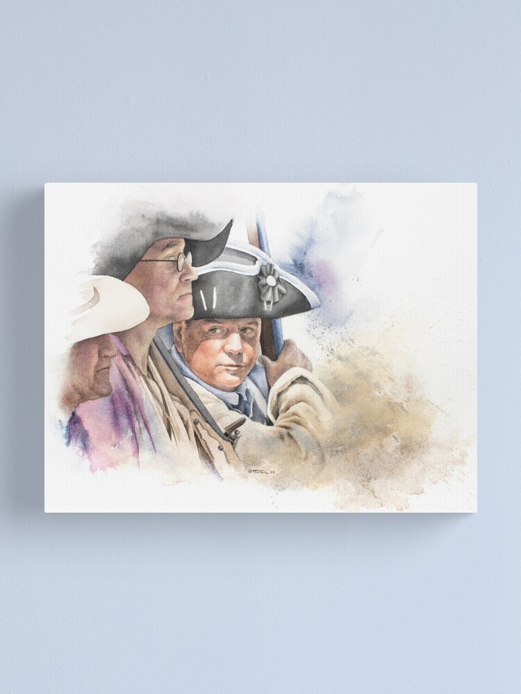 Thumbnail 1 of 3, Canvas Print, The Muster designed and sold by mindofwaterc.