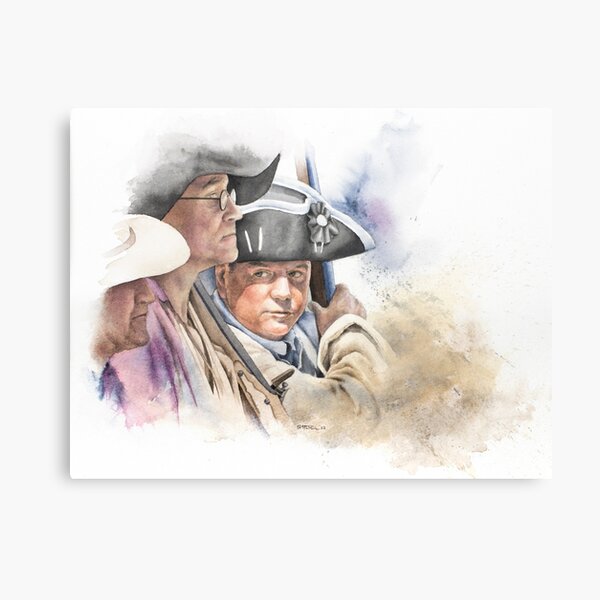 The Muster Canvas Print
