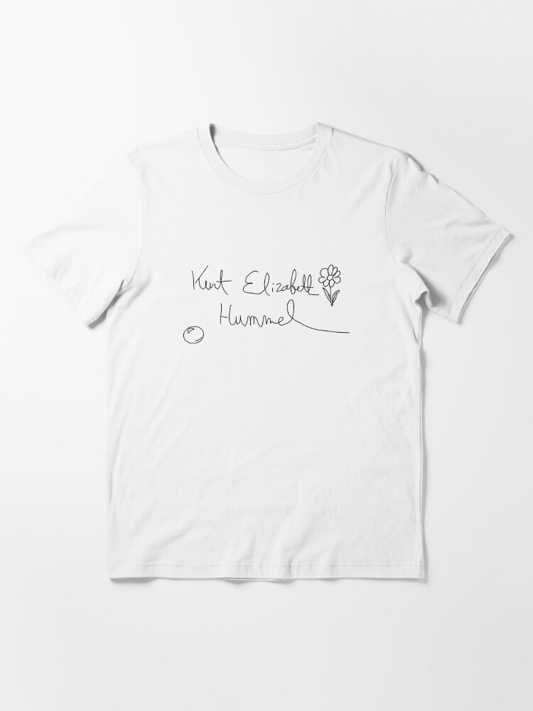 Glee Elizabeth Hummel Signature " T-shirt by thekurtains | Redbubble