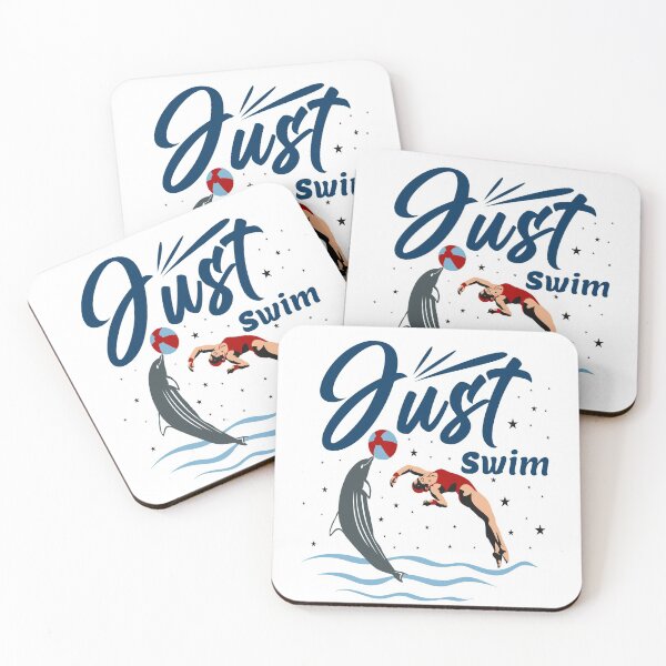 Item preview, Funny Swimmer Quote , Just Swim  designed and sold by remonss.