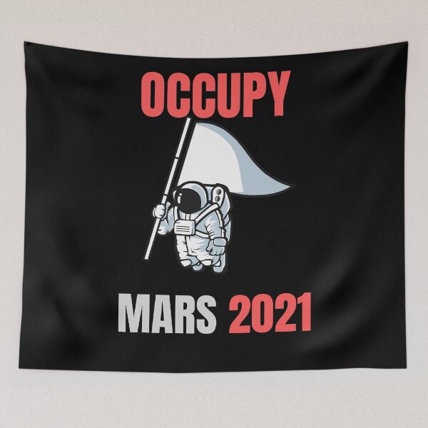 Item preview, Perseverance Mars Rover Ocuppy Planet Mars 2021 designed and sold by arteesy.