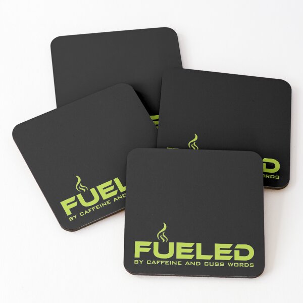 Item preview, Fueled By Caffeine And Cuss Words designed and sold by Teamtsunami6.