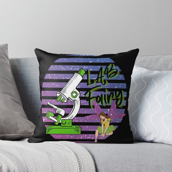 Item preview, LAB SCIENTIST PURPLE FAIRY WITH MICROSCOPE MEDICAL LABORATORY SCIENTIST  designed and sold by Hippiesole.