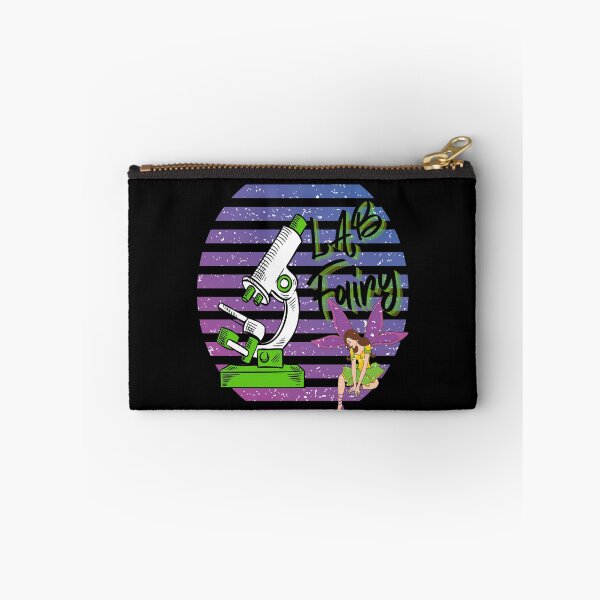 Item preview, LAB SCIENTIST PURPLE FAIRY WITH MICROSCOPE MEDICAL LABORATORY SCIENTIST  designed and sold by Hippiesole.