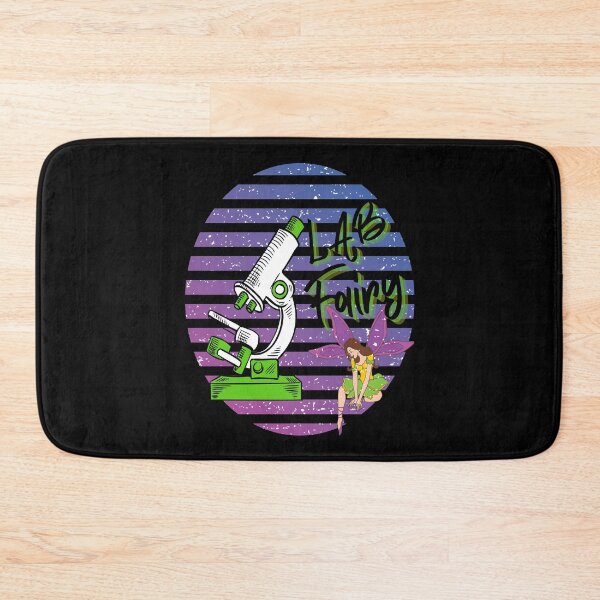 Item preview, LAB SCIENTIST PURPLE FAIRY WITH MICROSCOPE MEDICAL LABORATORY SCIENTIST  designed and sold by Hippiesole.