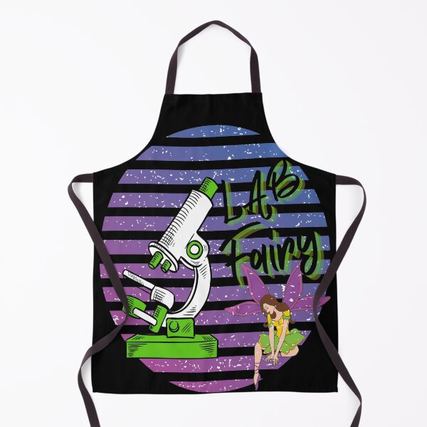 Item preview, LAB SCIENTIST PURPLE FAIRY WITH MICROSCOPE MEDICAL LABORATORY SCIENTIST  designed and sold by Hippiesole.