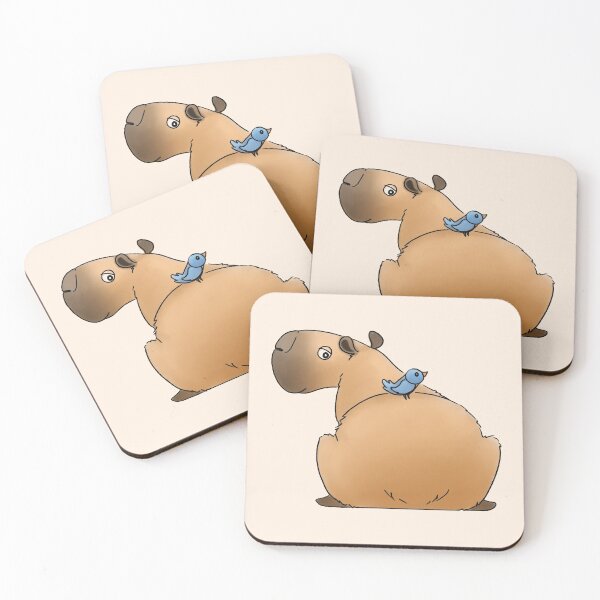 Item preview, Capybara and Friend #2 designed and sold by megelmac.