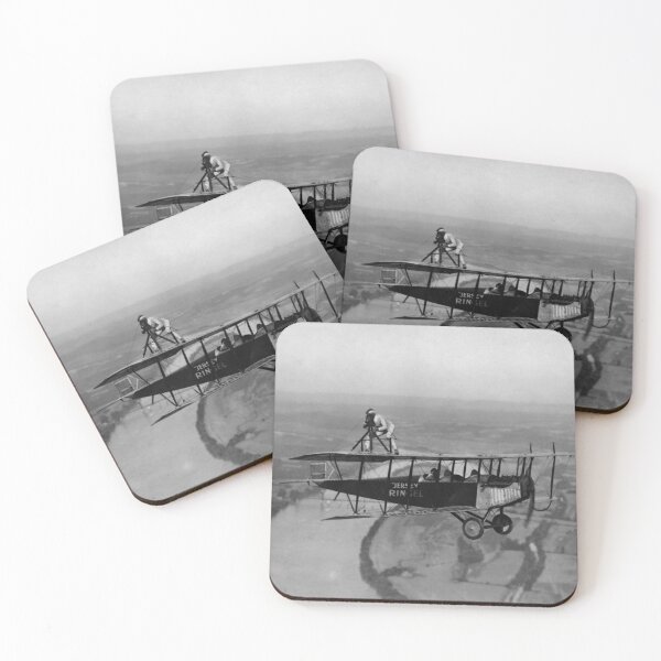 Item preview, Wing Walking On A Biplane - Philip Jersey Ringel - 1921 designed and sold by warishellstore.
