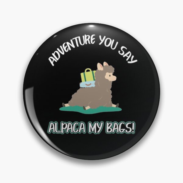 Item preview, Alpaca on trip on vacation designed and sold by titanosdesign.