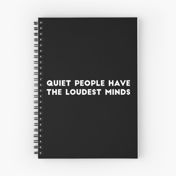 Item preview, quiet people have the loudest minds - stephen hawking designed and sold by tali-smith.