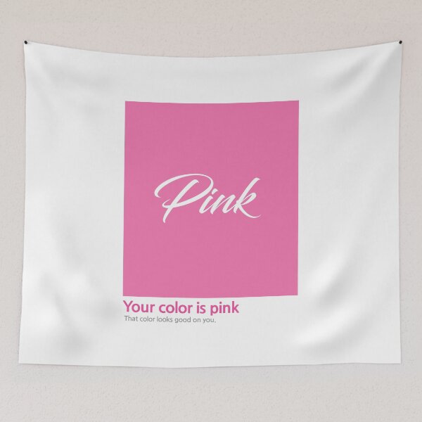 Item preview, Your color is pink _ Dodesign designed and sold by DesignDoHyun.