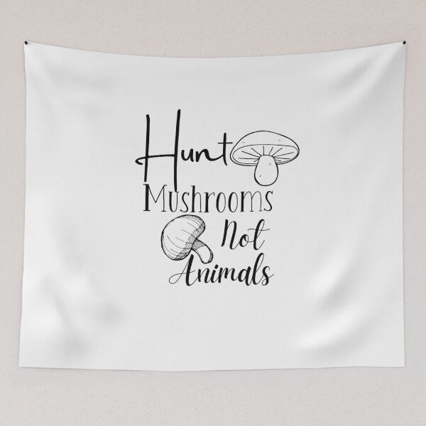 Item preview, Cazar setas, no animales designed and sold by VeganAnimal.