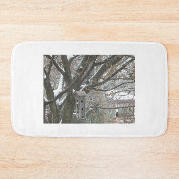Item preview, Bird House, Bird Feeder, Snow View, Jersey City, New Jersey designed and sold by lenspiro.