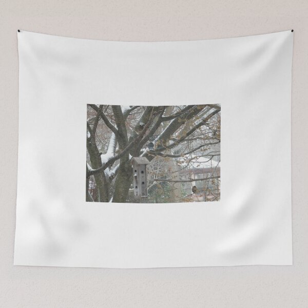 Item preview, Bird House, Bird Feeder, Snow View, Jersey City, New Jersey designed and sold by lenspiro.