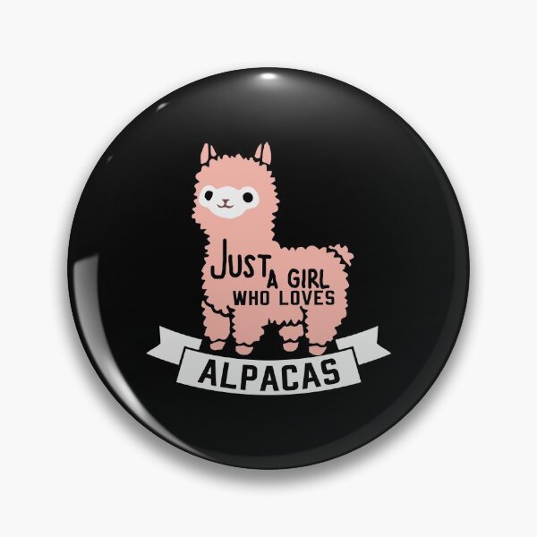 Item preview, Only a girl who loves alpacas! designed and sold by titanosdesign.